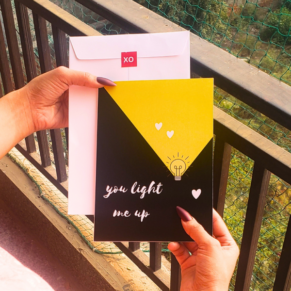 You Light Me Greeting Card - Image 2